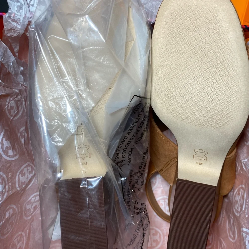 Tory‎ Burch Selby Block Heel Sandals